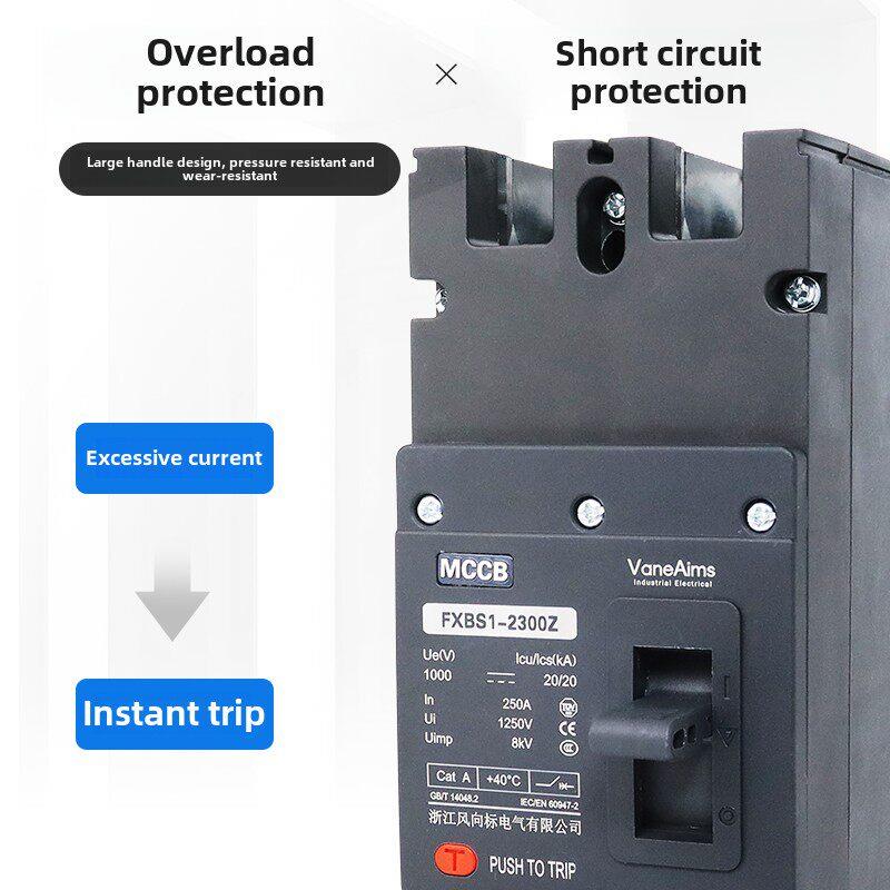 直流塑料外壳断路器Dc1000V-1500V光伏空气开关储能电动汽车充电