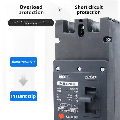直流塑料外壳断路器Dc1000V-1500V光伏空气开关储能电动汽车充电