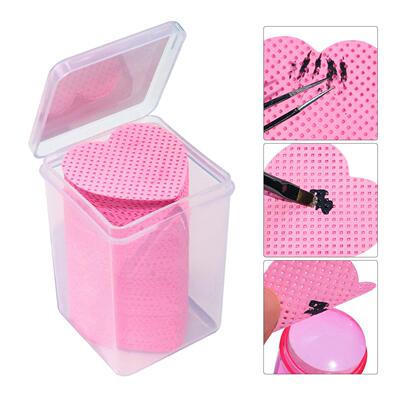 200Pcs Lint Free Wipes Nail Polish Remover Pad Manicure Clea