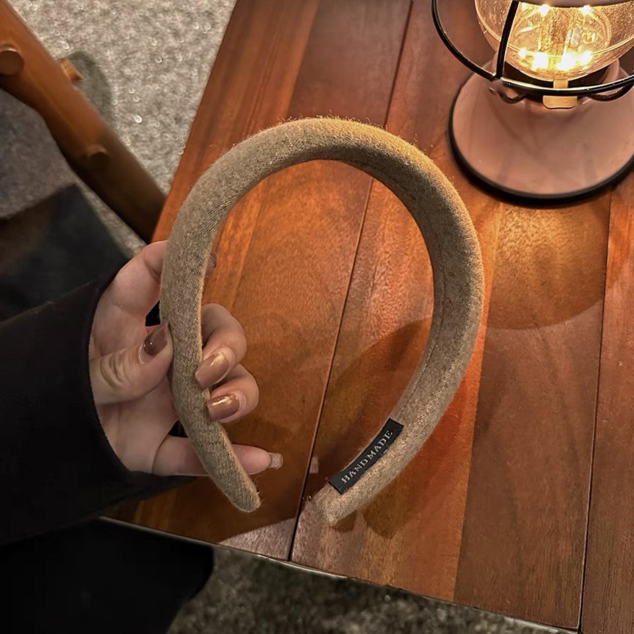 秋冬羊毛发箍头箍百搭出发发饰