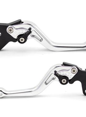 适用摩瑞大黑鲨650刹车拉杆MV800离合牛角小太子650刹车手把改装