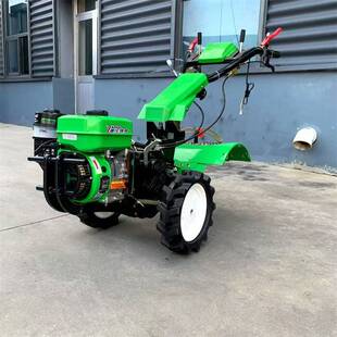荒田硬地松土旋机柴9油15型微耕机 大棚耕果园耕地机  厂家FTH优