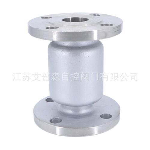 H42W-16P不锈钢法兰立式止回阀化工部/机械部DN50DN100