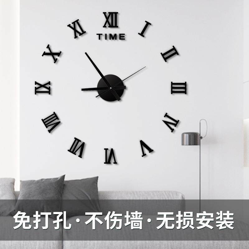 表针现代钟表机芯带指针挂墙表盘时钟时针简约时尚卧室个性配件
