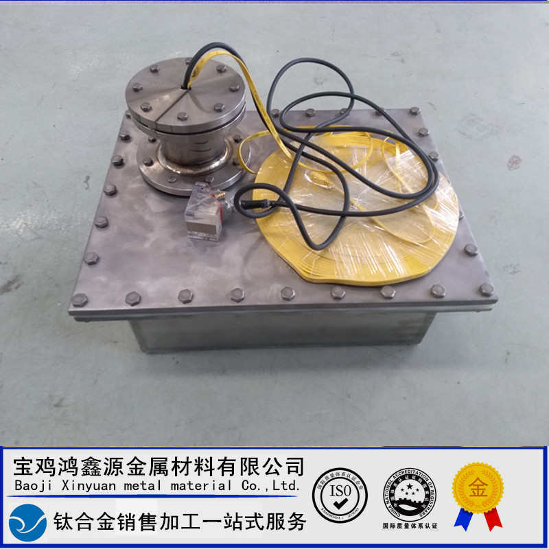 钛合金水密舱TC4耐压舱径向端面密封式高压舱水下设备电源舱定制H