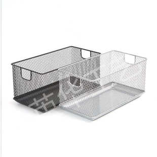 金属网格收纳DVD盒办公家居收纳储藏盒