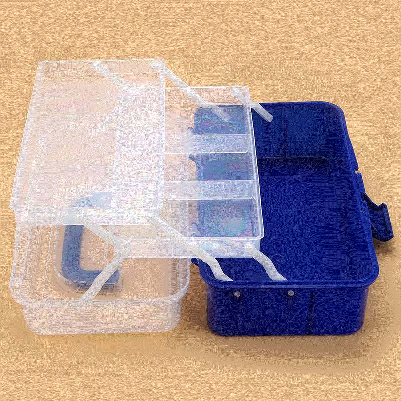 Large Three-Layer Plastic Transparent Toolbox Portablein the Hardware/Tool , Hand Tools , Kit/Box/Car , Hardware Kit  category - from Buy2taobao.com to provide professional Taobao agent buy service