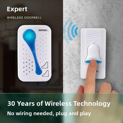 能者新款电子无线遥控智能小区家用超远距离门铃开关老人呼叫器