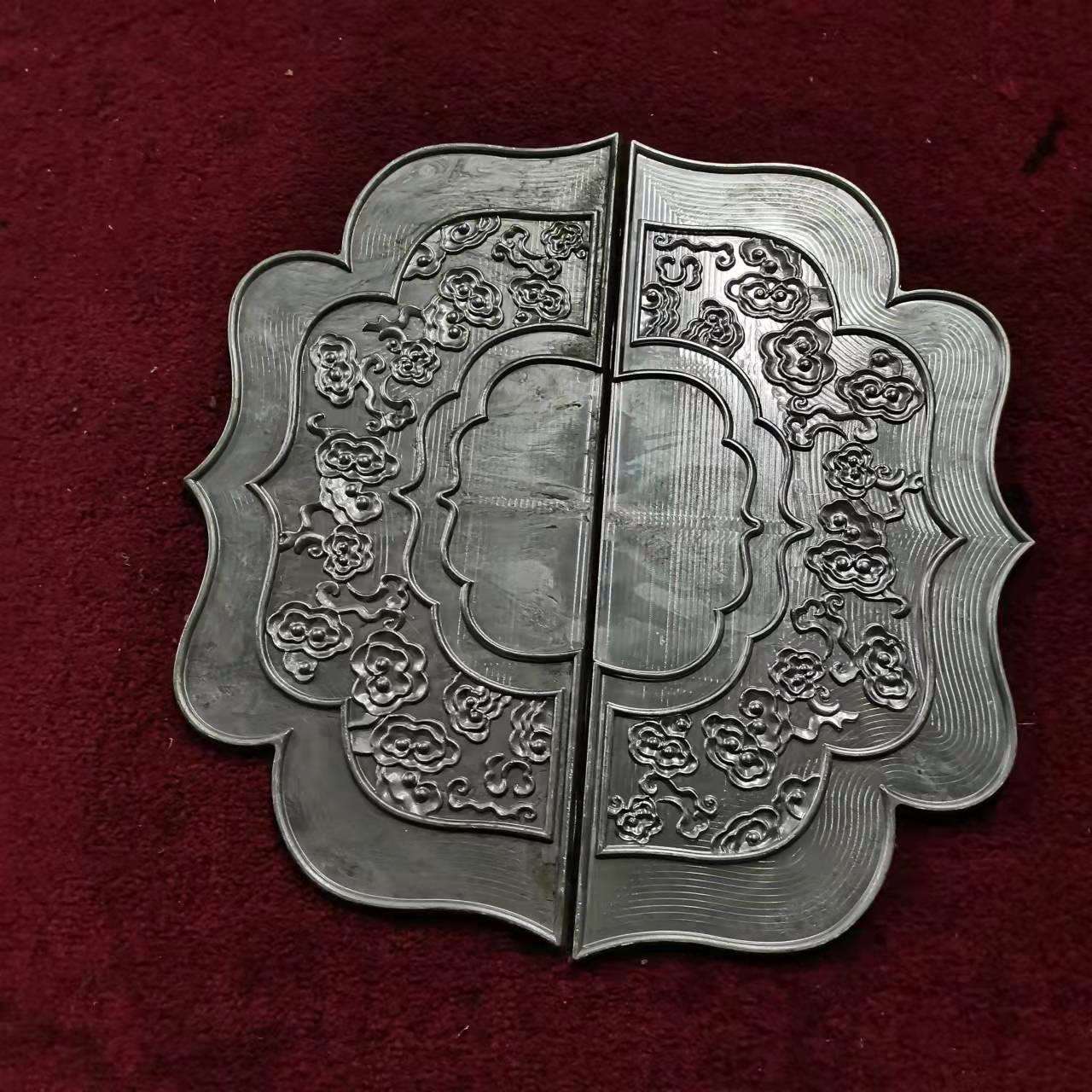 压铸铝铝艺四角门板（小号）铁艺大门铝门装饰配件