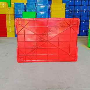 塑周转箱长方料形755箱物流水箱产物料储物收纳整理 可带盖