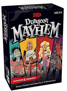 Dungeones Mayhem Dungeonsing Dragons Card Game120 Cards Toy