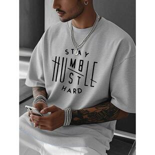 Printed Shirt Men Slim Eco Friendly Dyeing Comfortable