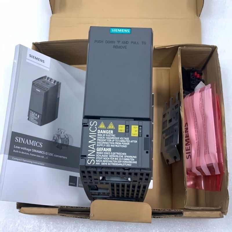 西门子plc全新原装G120C一体式变频器0.55-132kW大功率非国产