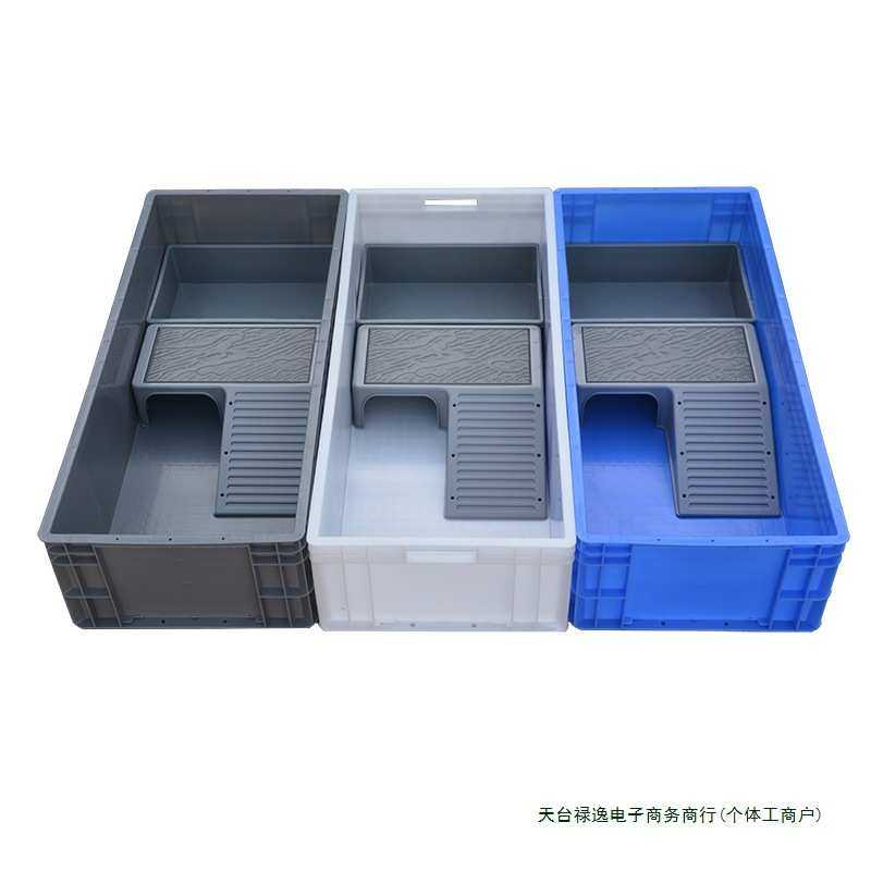 乌龟缸塑料乌龟箱带晒台鱼缸开放式养龟塑料箱乌龟大型饲养箱鱼缸,宠物/宠物食品及用品,桌面缸,淘宝优惠券,粉丝福利购,淘宝优惠卷