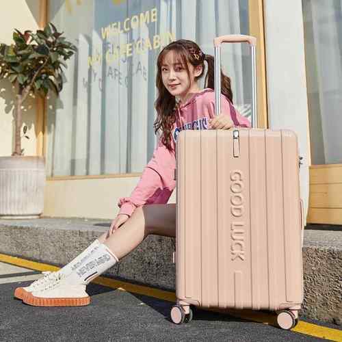 正品李新箱网红ins款行万向轮寸大容量男加厚小众女密码旅行拉杆