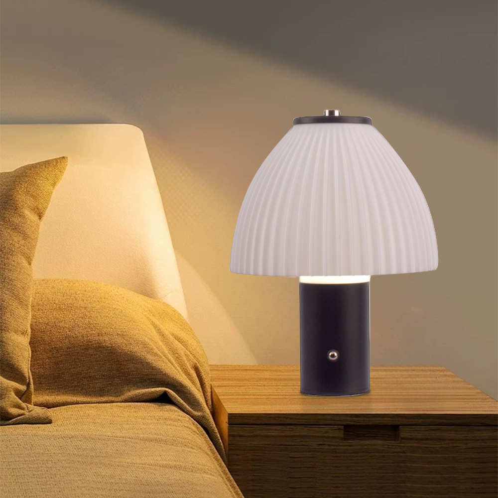 简约小台灯现代氛围卧室餐厅触摸感应小夜灯露营小夜灯北欧轻奢