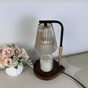 创意香薰灯可升降可定时新款融蜡台灯卧室床头无烟扩香蜡烛灯