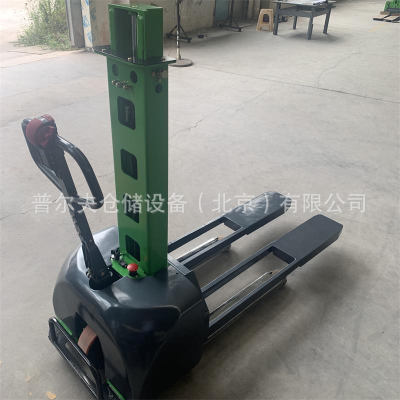 Portable Forklift 1 ton Full Electric Self-Lifting Stacker