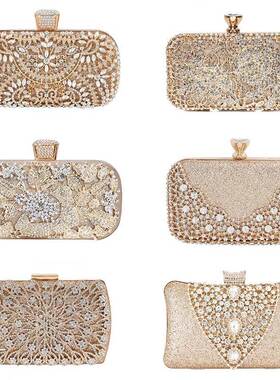 Wedding Clutch Purse Women Handbag Party Bag Evening Bag