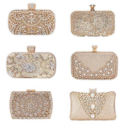 Wedding Clutch Purse Women Handbag Party Bag Evening Bag