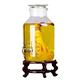 泡酒玻璃瓶加厚10斤20斤带龙头酒坛大容量家用透明泡王之