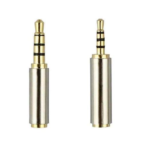 1/2/5pcs Audio Jack plug 3.5mm male Stereo to 2.5mm female - 封面