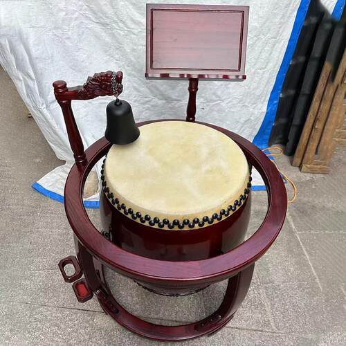 博能堂台湾大鼓高鼓架套大鼓架大鼓架大鼓陆钟大鼓架御钟鼓棒套