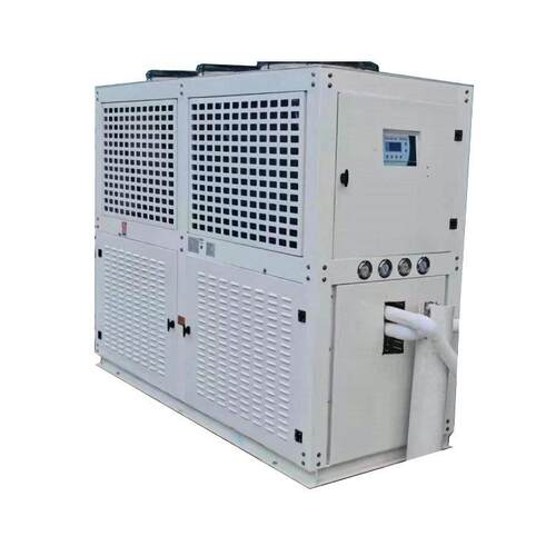 大型工业冷水机纯化水医疗船舶军工40匹水冷风冷冷水机