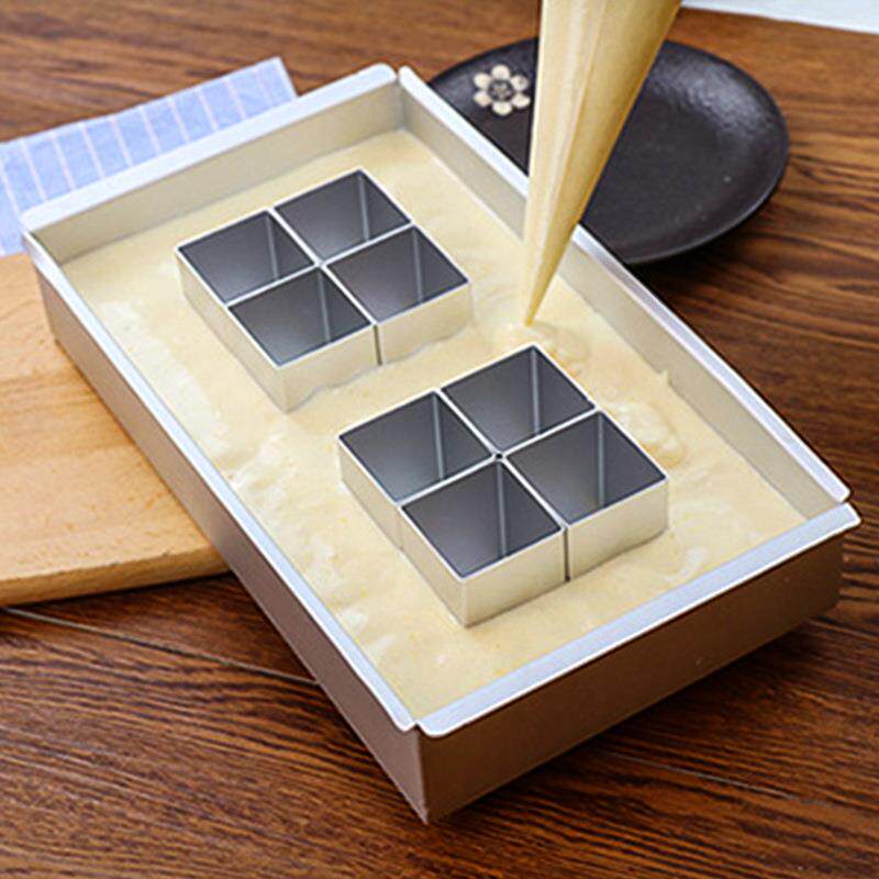 数字组合戚风字母生日蛋糕模具创意方格活动长方烘焙