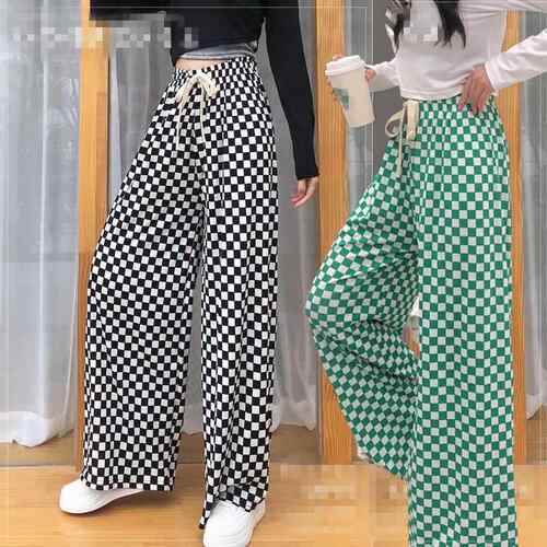 Men's Street Style Leopard Print Loose Pants, Elastic Waist