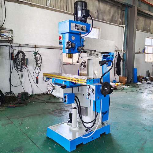 ZX7550小型钻铣床立卧两用型钻孔铣面zx7550Cw铣床