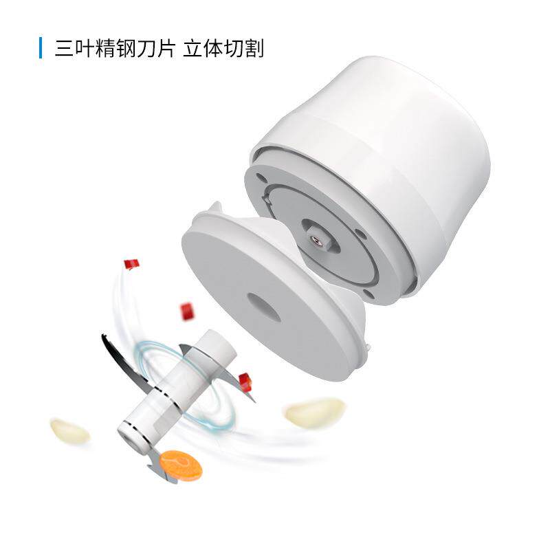 直销新款家用厨房小助手电动捣蒜器USB充电款迷你打蒜全自动打蒜