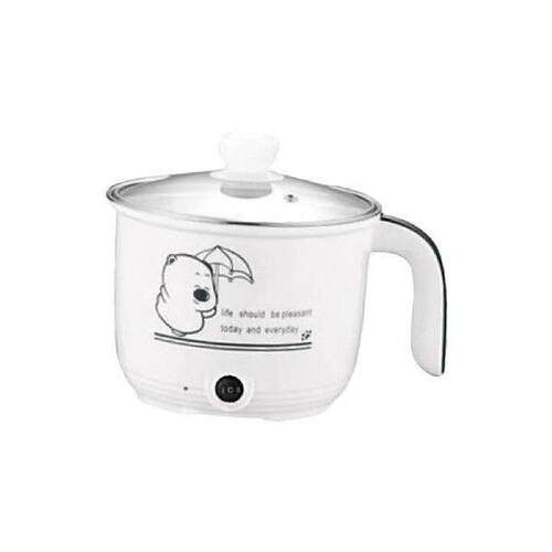 Electric Cooking Pot Nonstick 1.8L Stainless Steel