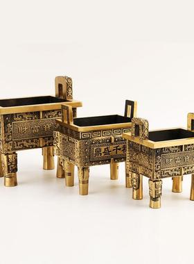 厂家铜鼎 财富宝鼎 鼎盛千秋摆件 家居工艺品礼品