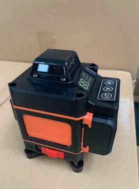 新款4D橙色2电16线水平仪W