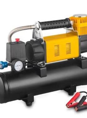 车载空充气泵汽车电动打气泵2V4带储气罐货车743轮k胎越高野压压