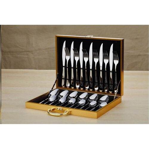 western tableware steak cutlery set knife fork spoon