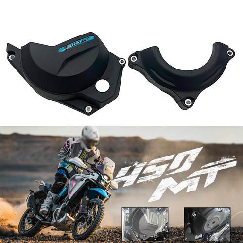 适用春风450MT 改装引擎保护盖 引擎保护盖 cf450mt杠头防护罩