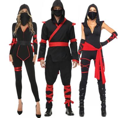 Halloween Costumes for Women Men Ninja Costume Adult Anime