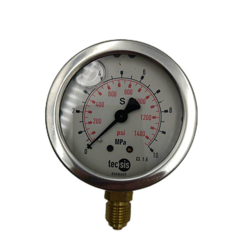 德国Tecsis泰科思压力表25mpaP1454油压表YN60EN837-1高精度