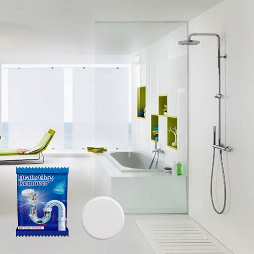 Jakehoe Drain Clog Cleaner Effervescent Tablets - Bathroom S
