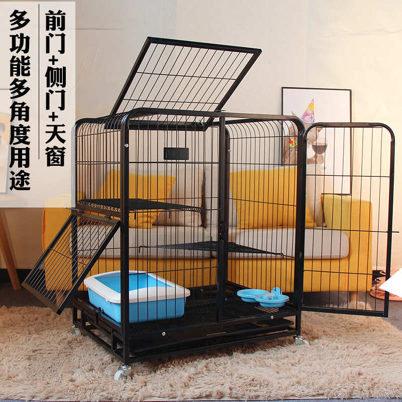 猫笼猫咪别墅方管宠物笼子猫舍猫窝厂家直供猫窝猫笼子