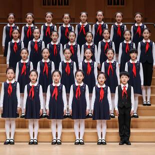 元旦儿童合唱团爱国朗诵比赛演出服男女童初中小学生红歌演讲服装
