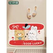 硅藻泥吸收垫 厕所垫 厕所 浴室门速干脚垫 采购产品浴室地垫