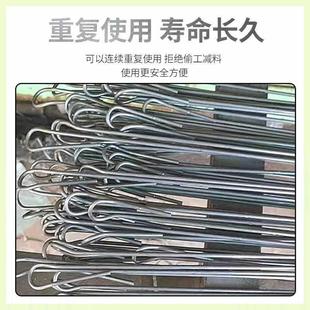 鋼管打捆絲打包鋼絲加粗鋼套建筑工地架子管輪扣頂托鋼笆網(wǎng)廢品站