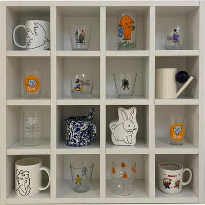 实木格子架茶壶展示架创意格置物架木格子隔板多宝格挂墙定做书架