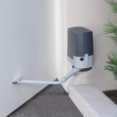 CAME曲臂式自动平开门机别墅庭院感应平开门机铁门侧装电动闭门器