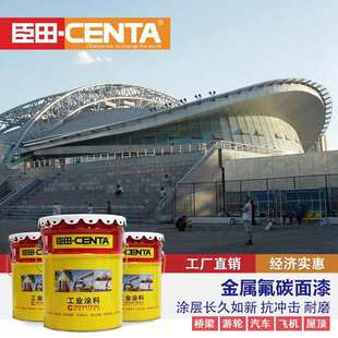 金属漆面专用氟碳油漆不锈钢漆红丹防腐防锈厂房翻新户外漆漆汽车