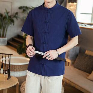 高档中医针炙养生作馆男士 美容院师spa麻按摩技茶艺 棉理疗师中式