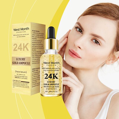West&Month 24K Gold Skincare Essence Hyaluronic Acid Essence